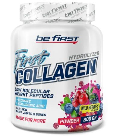 Be First Collagen Collagen + Hyaluronic Acid + Vitamin C 200 g - Buy Online on GoSupps.com