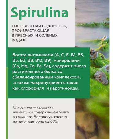 Saint Bernhard Spirulin in weight loss tablets 400 mg 360 pcs - Buy Online on GoSupps.com