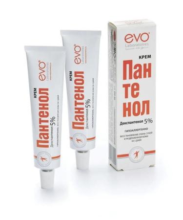 EVO Panthenol nutritious cream for skin 46 ml x 2 pcs - Buy Online on GoSupps.com