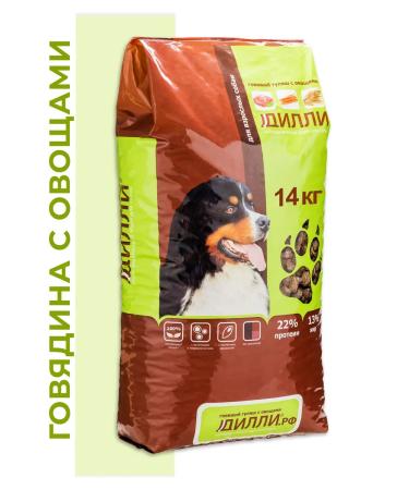 DILLY Dry feed for dry beef 14 kg