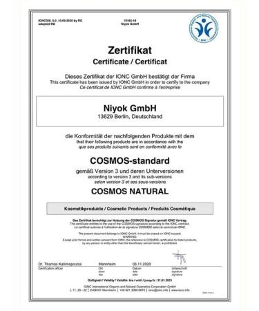 Niyok Toothpaste Sweet orange and basil 75 ml - Buy Online on GoSupps.com