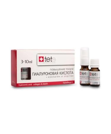 TETe Cosmeceutical Gialuron. C-te collagen elastin 3x10 ml