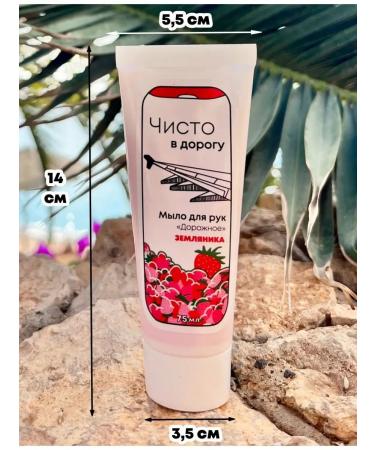 CLEAN FOR THE ROAD Soap toilet road road in a tube for hands and body - Buy Online on GoSupps.com