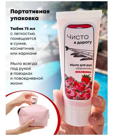 CLEAN FOR THE ROAD Soap toilet road road in a tube for hands and body - Buy Online on GoSupps.com