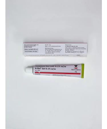 Tretinoin gel for skin care 0.1% 20 g of menarini - Buy Online on GoSupps.com