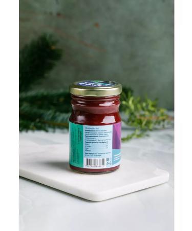 Sunny Siberia Jam without sugar currants 210 g - Buy Online on GoSupps.com