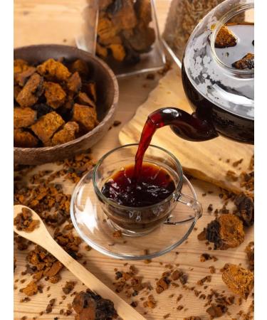 Zdraven Tea Chaga birch crushed 500 g - Buy Online on GoSupps.com