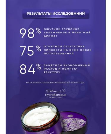 HydroBionique by Doctor Ocean Cream Batter for the body moisturizing perfumed - Buy Online on GoSupps.com