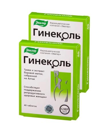 Evalar Gynecol tablets for women 40 pcs 2