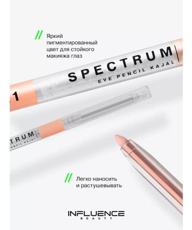 Influence Beauty Eye pencil gel kayal automatic 11 - Buy Online on GoSupps.com