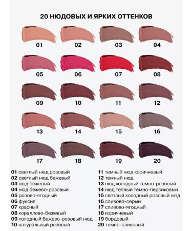 Influence Beauty Lipstick lip matte persistent nude tone 01 - Buy Online on GoSupps.com