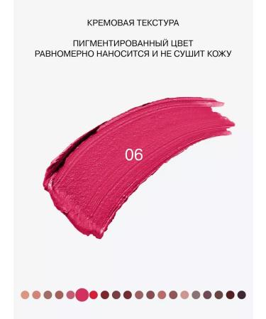 Influence Beauty Lipstick lip matte persistent tone 06 - Buy Online on GoSupps.com
