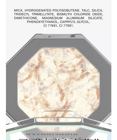 Influence Beauty Highlighter for the face and body with silver brilliance - Buy Online on GoSupps.com