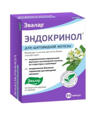 Evalar For thyroid gland endocrinol 60 capsules