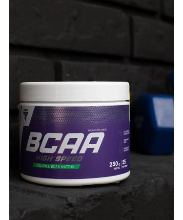 Trec Nutrition Amino acids BCAA High Speed 250 gr - lemon - Buy Online on GoSupps.com