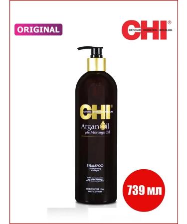 chi Argan Oil Hair shampoo based on Argania and Moringi