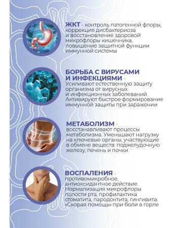 Kutushov's Symbionts Natural probiotics with blueberries 60 tablets - Buy Online on GoSupps.com