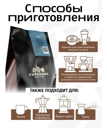 CUPSBURG COFFEE Coffee in grains 1 kg of espresso-mixture 80 20 freshly-fledged - Buy Online on GoSupps.com