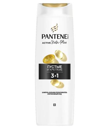 PANTENE Hair shampoo is thick and strong 360 ml - Buy Online on GoSupps.com