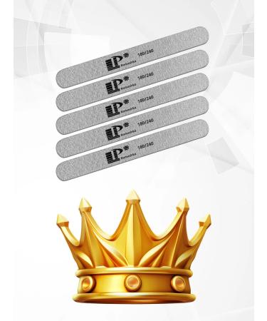 LPNails Brand Mini files for nails of manicure 180 240 grit - 100 pcs - Buy Online on GoSupps.com