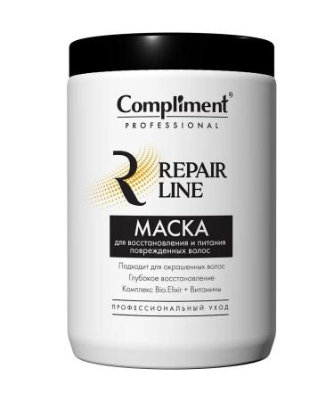 Compliment Mask for restoration and nutrition of hair 1000ml - Buy Online on GoSupps.com