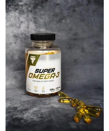 Trec Nutrition Omega 3 1000 mg 120 Omega 3 fish. - Buy Online on GoSupps.com