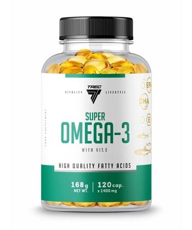 Trec Nutrition Omega 3 1000 mg 120 Omega 3 fish. - Buy Online on GoSupps.com