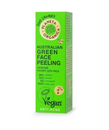 PLANETA ORGANICA Face peeling green matting acid AHA and BHA 30 ml - Buy Online on GoSupps.com