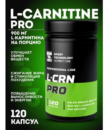 SportTech Nutrition Fat burner l carnitine l-CRN Pro 120 caps