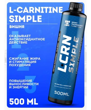SportTech Nutrition L-Carnitine Simple L-Carnitine L-Carnitine 500 ml - Buy Online on GoSupps.com