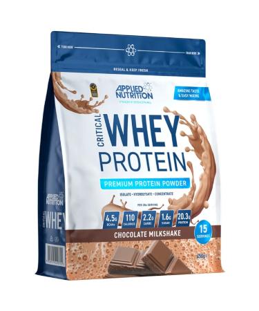 APPLIED NUTRITION Protein Critical Whey 450 g - chocolate milk cocktail