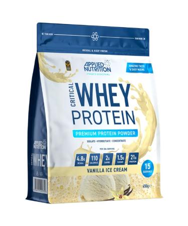 APPLIED NUTRITION Protein Critical Whey 450 g - vanilla ice cream