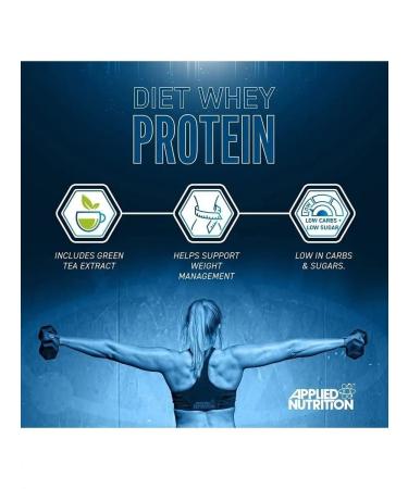APPLIED NUTRITION Diet Whey protein 1800 g - chocolate dessert - Buy Online on GoSupps.com