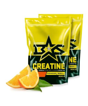 Binasport Creatine monohydrate 400 g orange