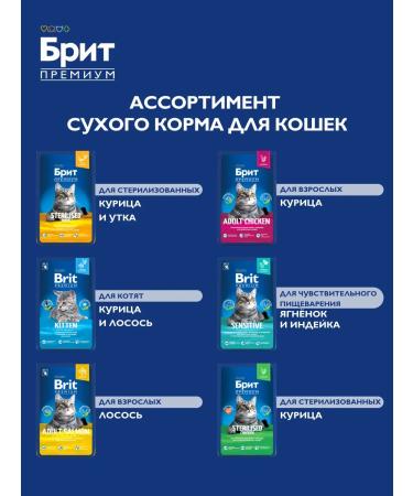 Brit Dry food food for cats sterilized cats 8 kg - Buy Online on GoSupps.com