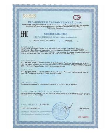 NaturalSupp Bad Riboflavin Vitamin B2 6 mg for metabolism vegan - Buy Online on GoSupps.com