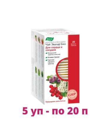 Evalar Bio tea for the heart of blood vessels 20f p