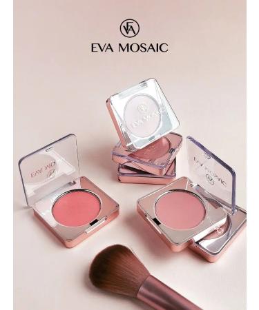 EVA Mosaic Blush for contouring facial 3.5 g tone 12 amber - Buy Online on GoSupps.com
