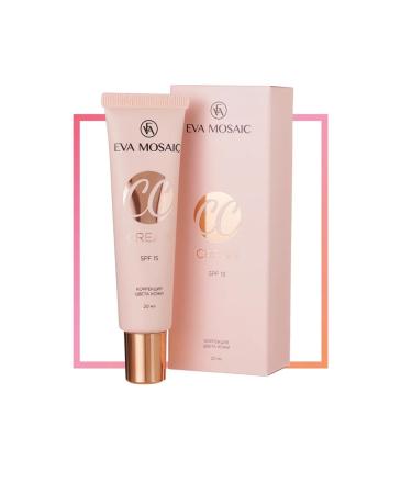 EVA Mosaic Tonal cream corrective cc 20 ml tone 03 vanilla SPF 15 - Buy Online on GoSupps.com