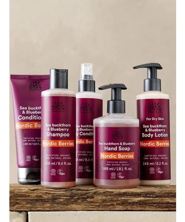 Urtekram Organic restoring shampoo northern berries 250 ml - Buy Online on GoSupps.com