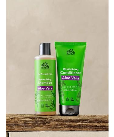 Urtekram Organic shampoo for normal hair Aloe Vera 250 ml - Buy Online on GoSupps.com