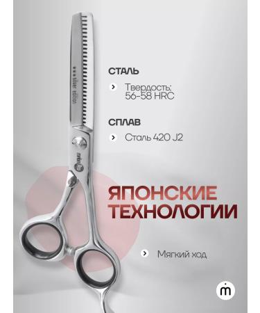 Melon Pro Hairdressers scissors for hair filtering 5.5 - Buy Online on GoSupps.com