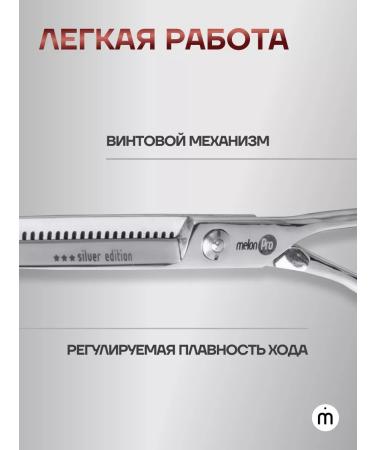 Melon Pro Hairdressers scissors for hair filtering 5.5 - Buy Online on GoSupps.com