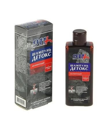 Twins Tech 911 shampoo detox absorbing with wood coal 150ml