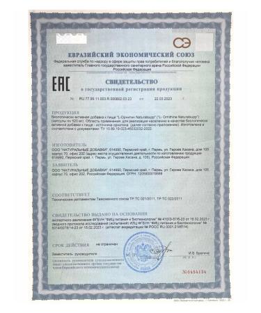 NaturalSupp Bad L-Ornitin hydrochloride 313 mg for sports 60 capsules - Buy Online on GoSupps.com