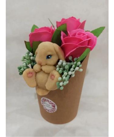 GIFTS Soap Gift to the teacher a bouquet of soap and soap roses for September 1 - Buy Online on GoSupps.com