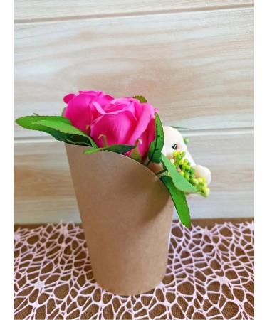 GIFTS Soap Gift to the teacher a bouquet of soap and soap roses for September 1 - Buy Online on GoSupps.com