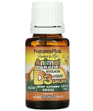 Nature's Plus Vitamin d children drops - Buy Online on GoSupps.com