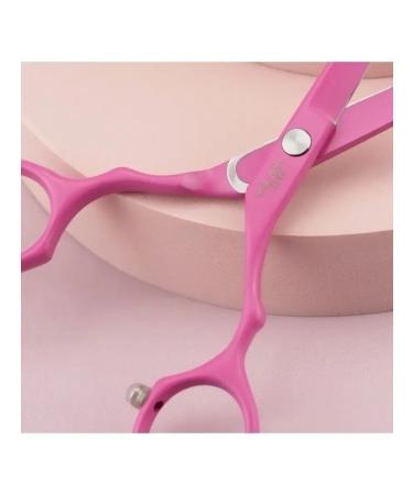 Charites Scissors hairdressers straight pink 5.5 for hair cutting - Buy Online on GoSupps.com
