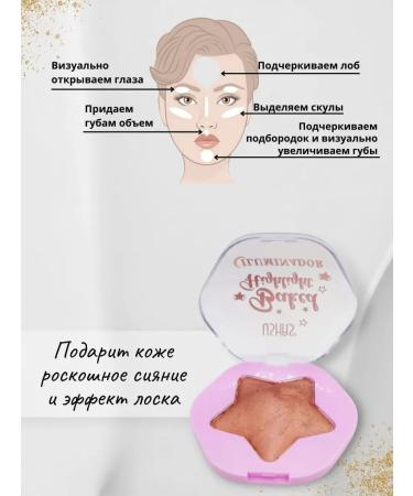 EVEREST Highlighter for the face is dry for the eyelids baked - Buy Online on GoSupps.com